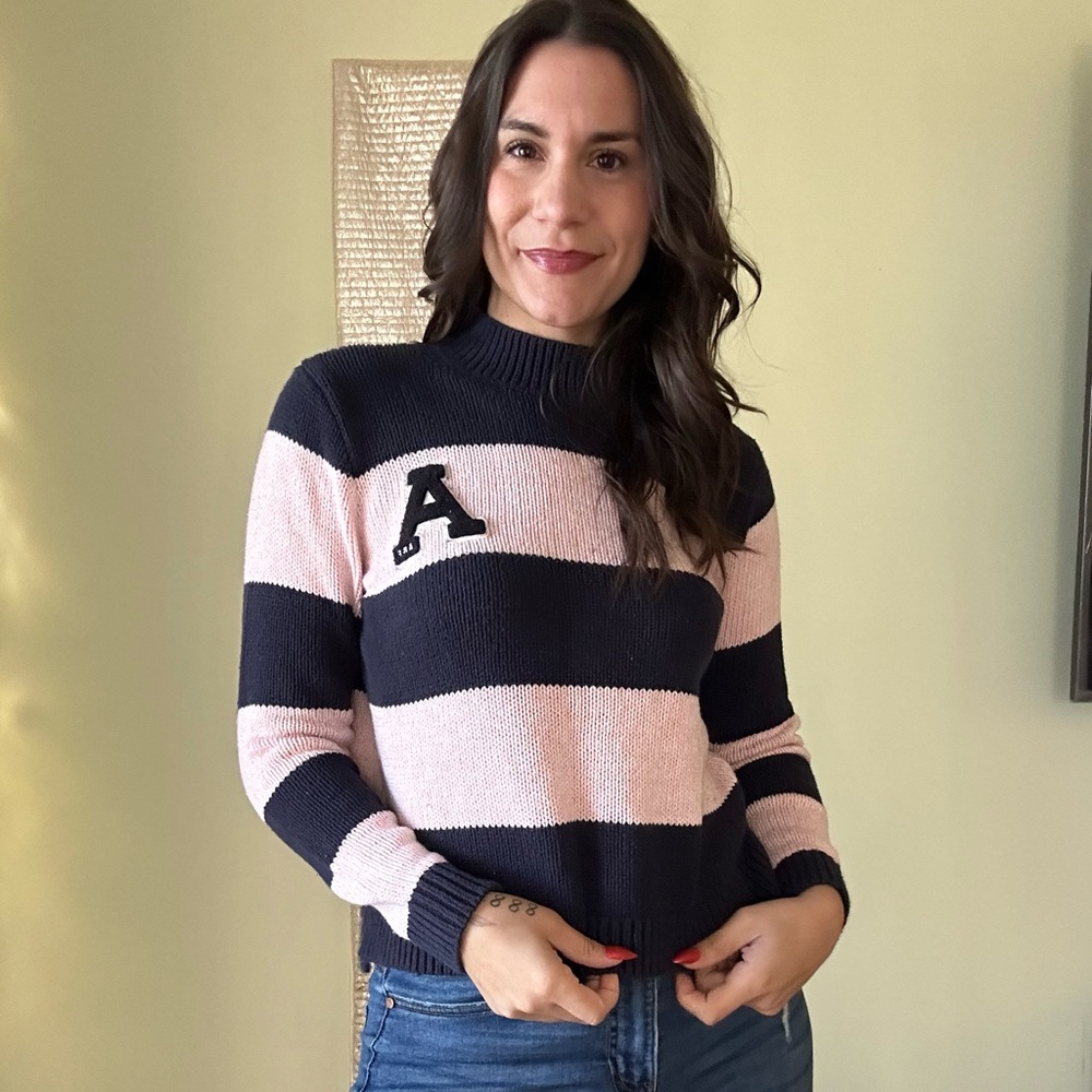 Y2K Abercrombie & Fitch Stripped Sweater